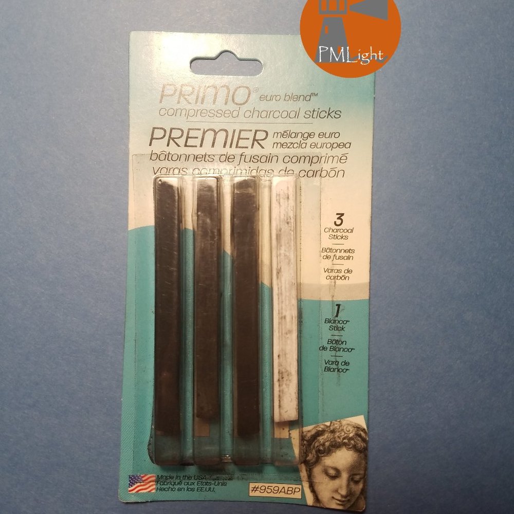 Primo Euro Blend Compressed Charcoal set NEW